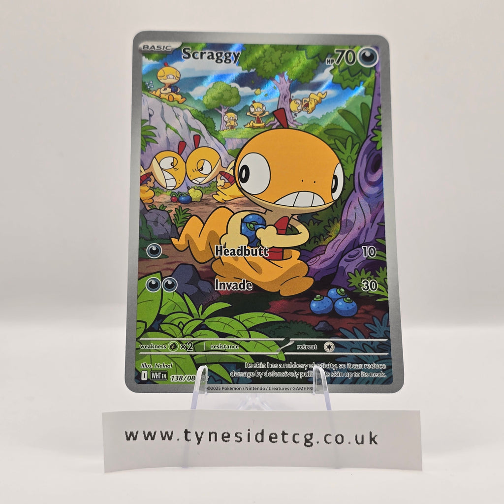 Scraggy 138/086 – White Flare (English Single)