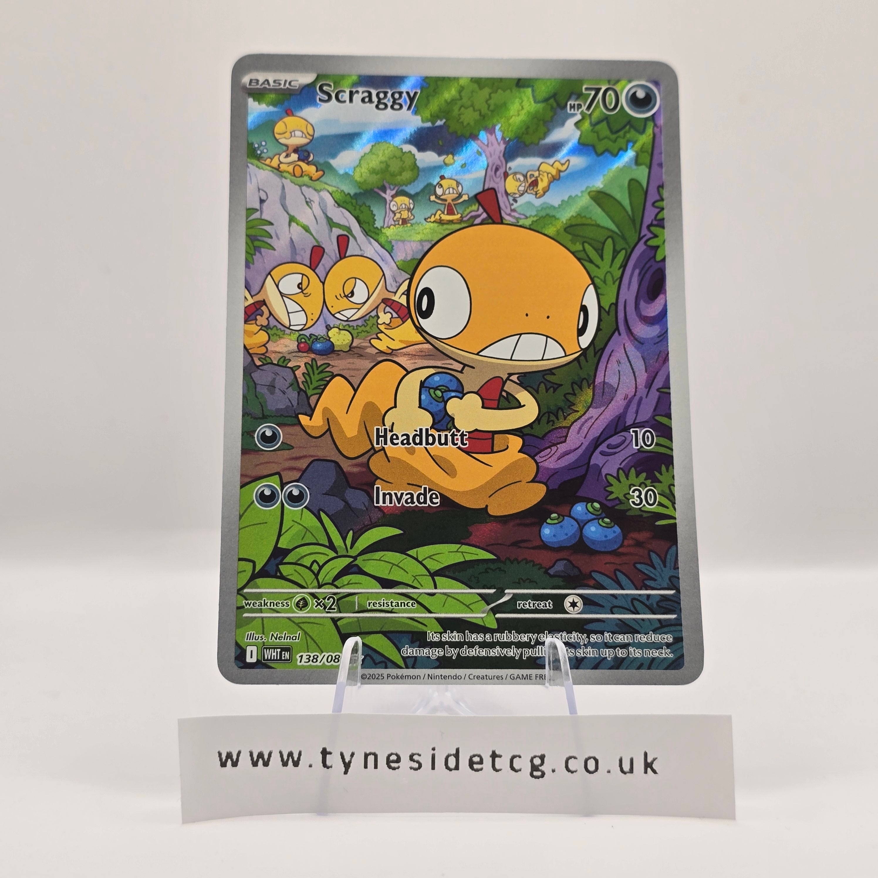 Scraggy 138/086 – White Flare (English Single)