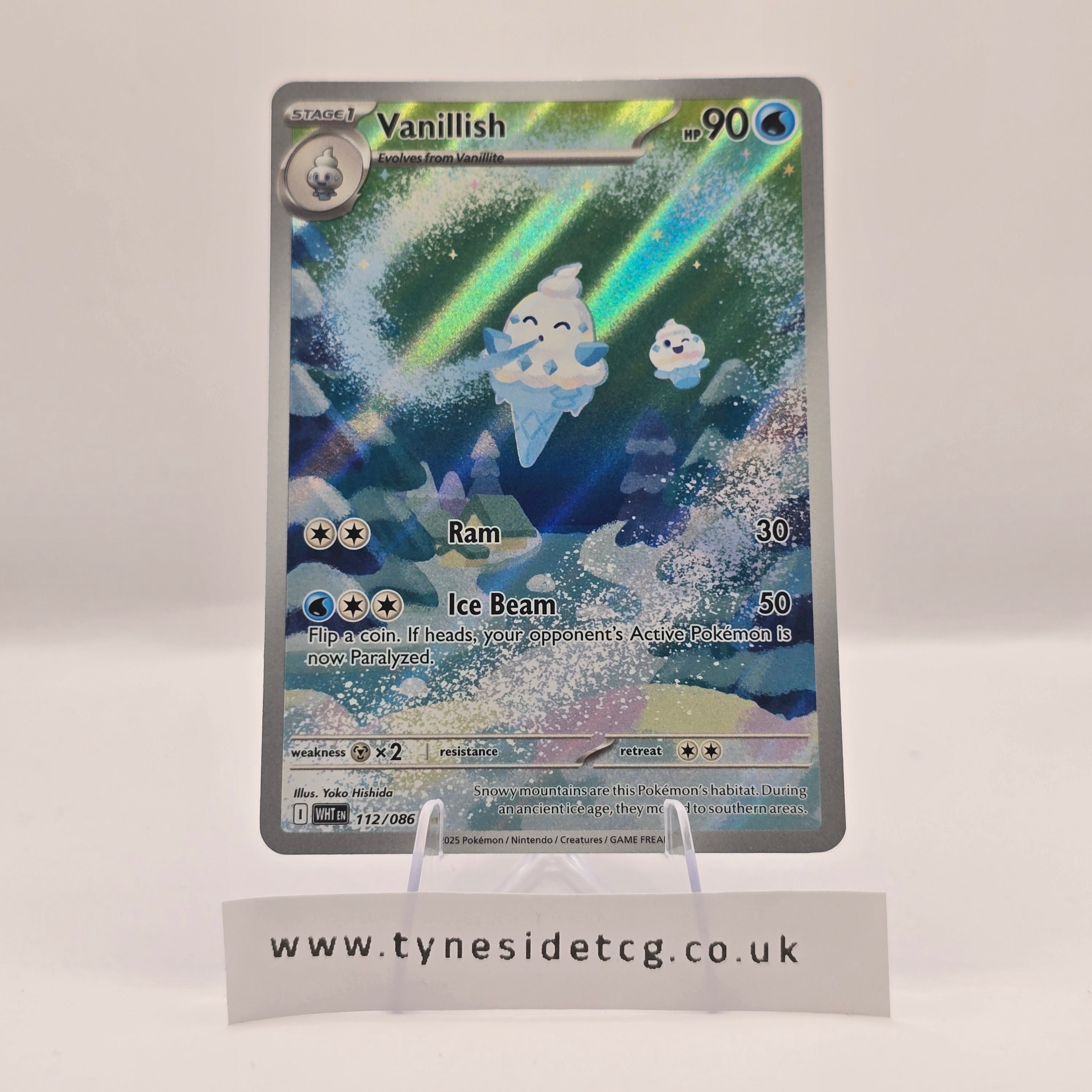 Vanillish 112/086 – White Flare (English Single)