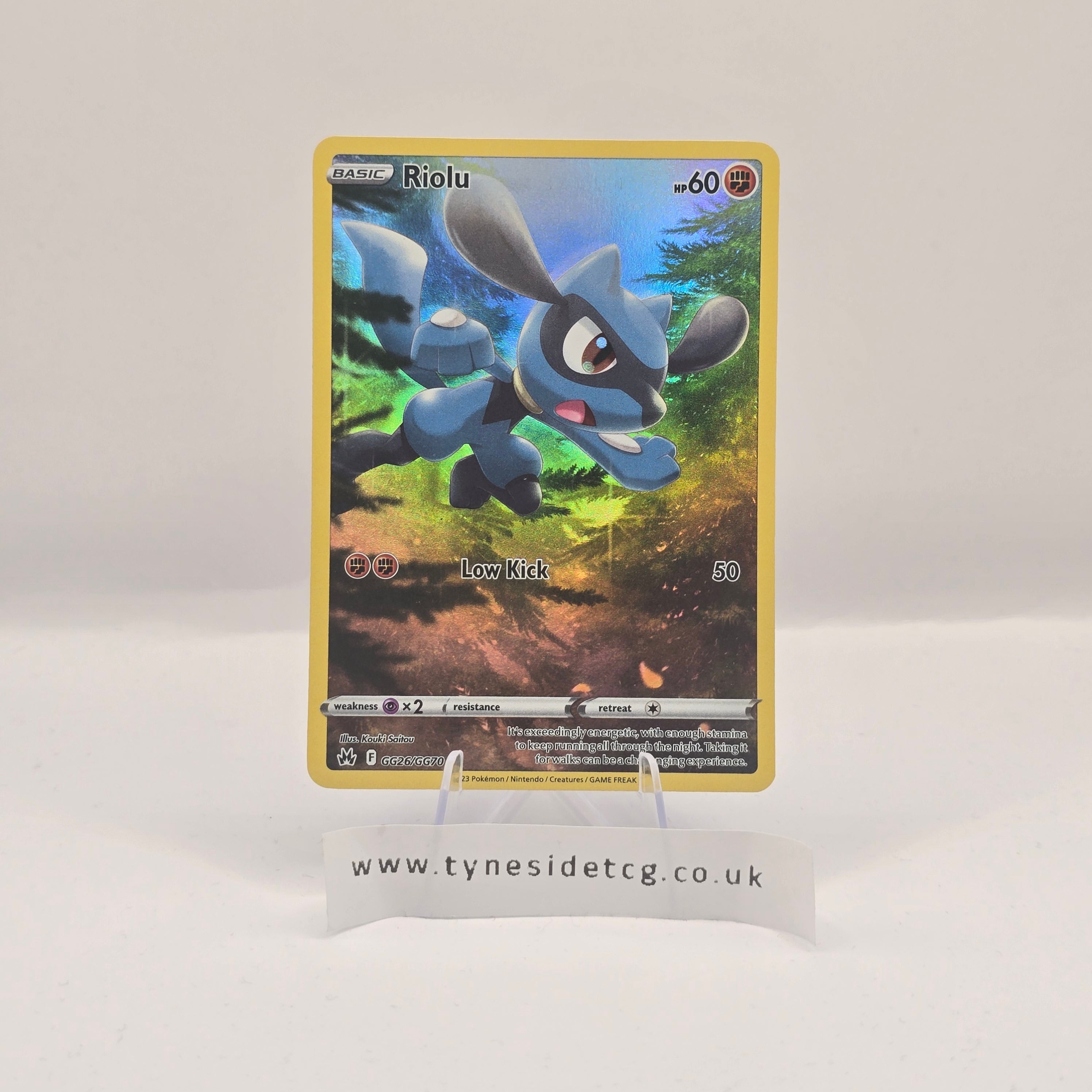 Riolu GG26/GG70 – Crown Zenith (English Single)