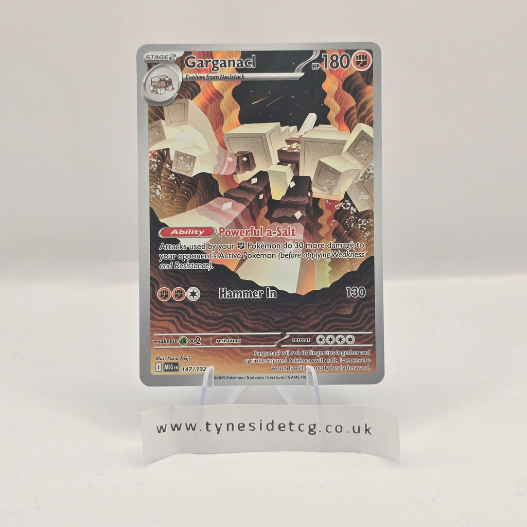 Garganacl 147/132 – Mega Evolution (English Single)