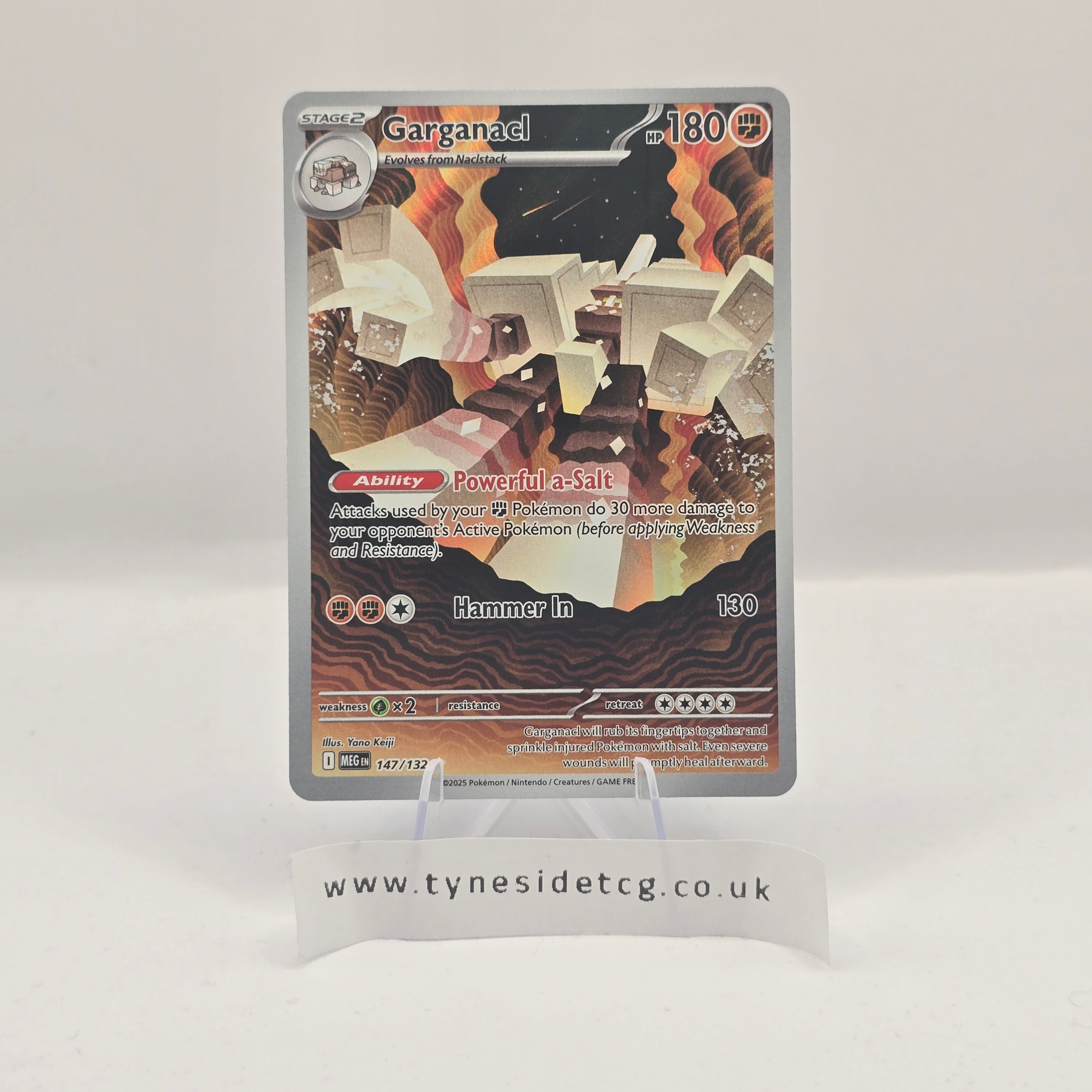 Garganacl 147/132 – Mega Evolution (English Single)