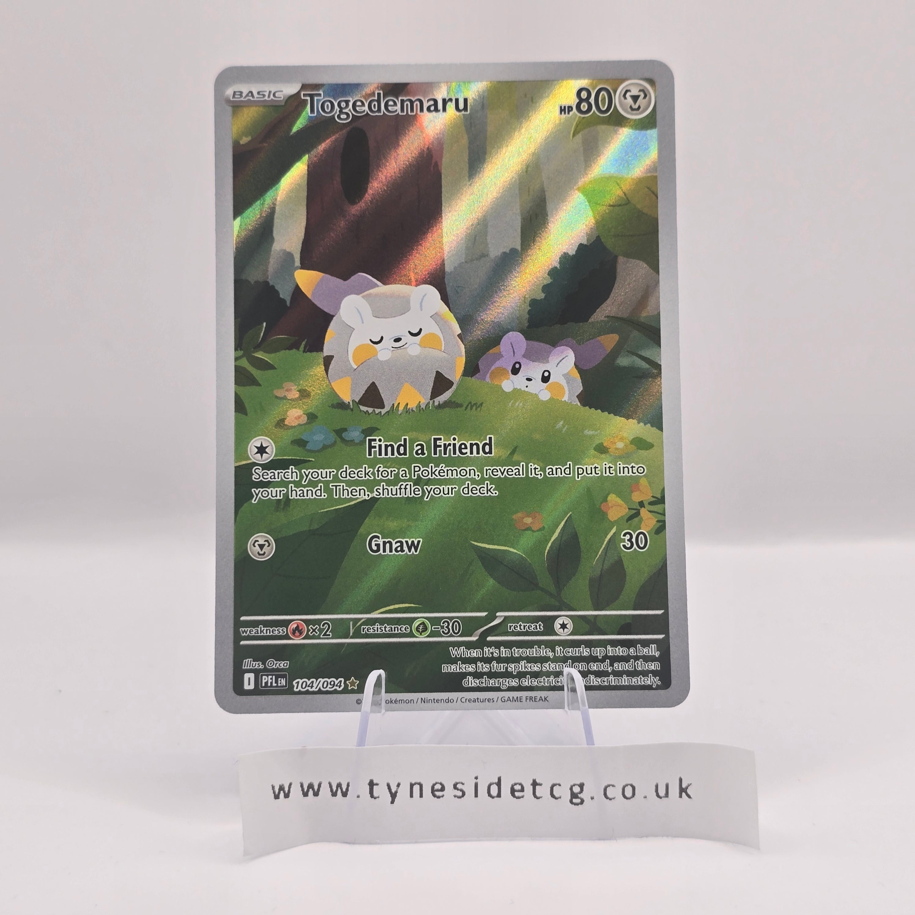 Togedemaru 104/094 – Phantasmal Flames (English Single)