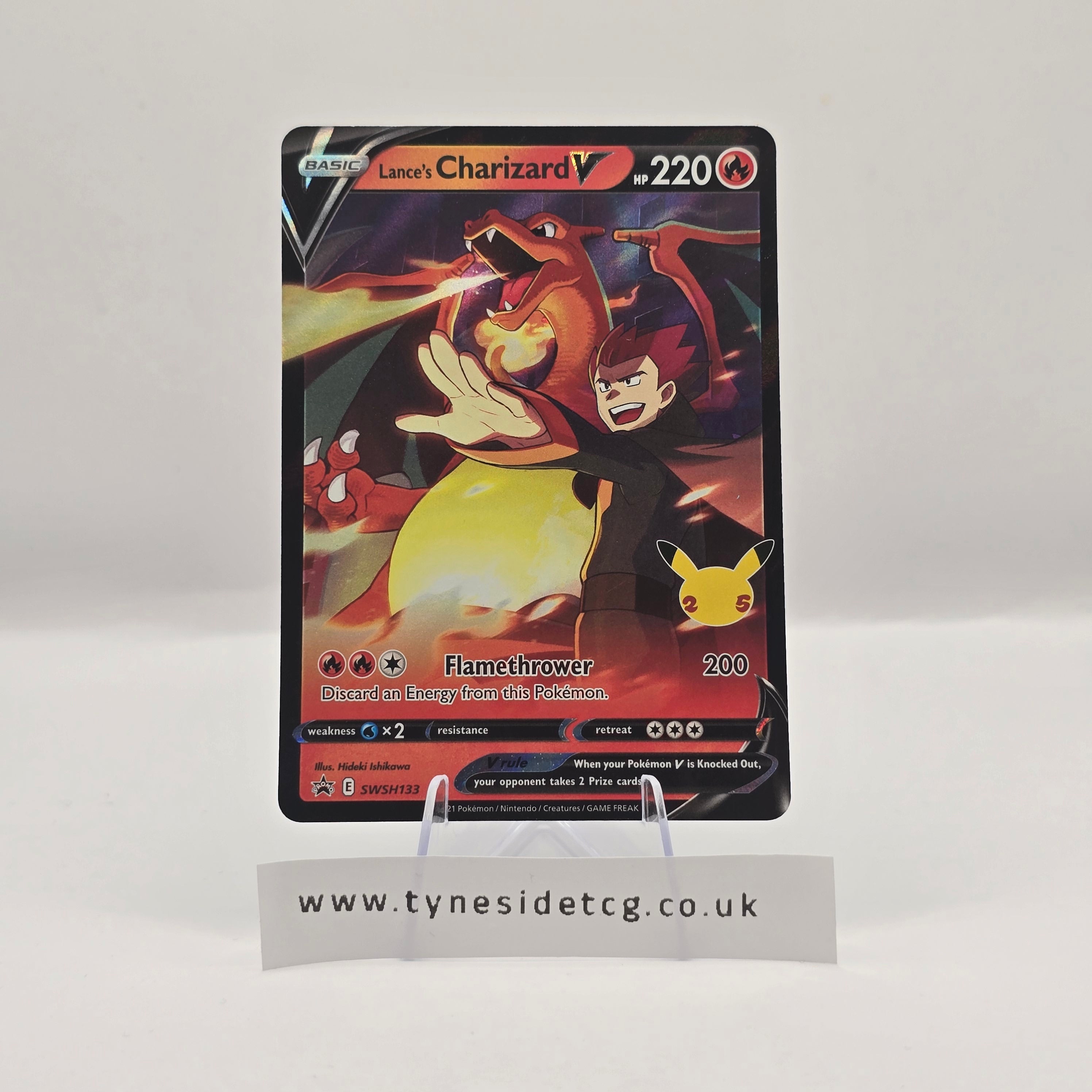 Lance’s Charizard V SWSH133 – Celebrations Promo (English Promo Single)