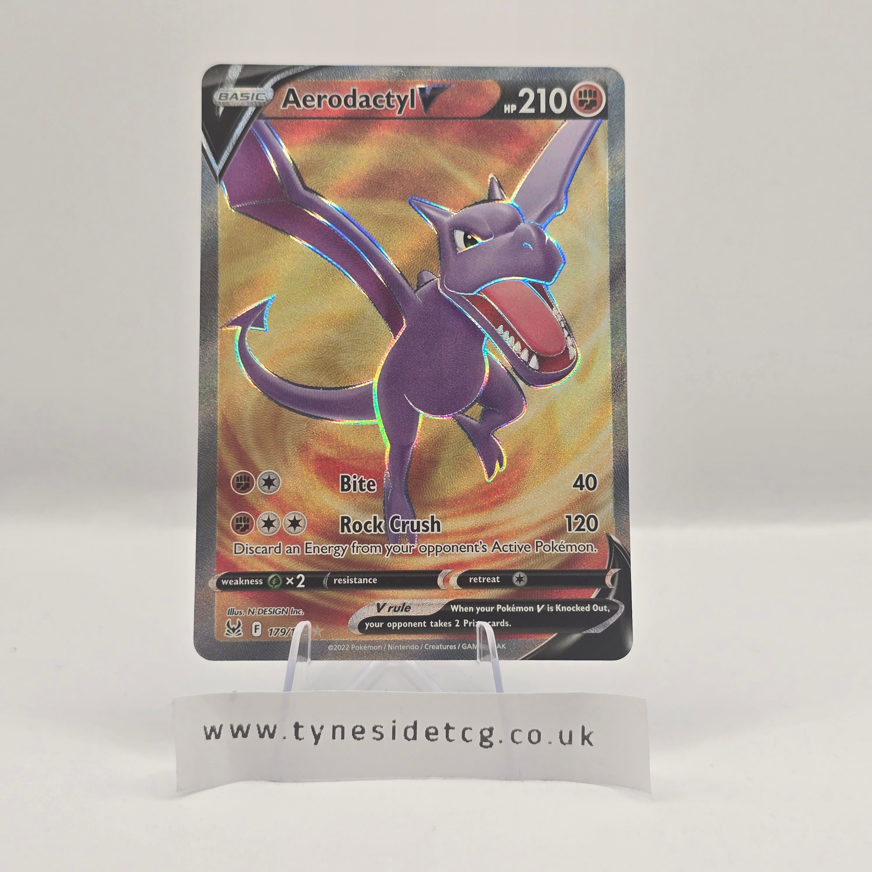 Aerodactyl V 179/196 – Lost Origin (English Single)