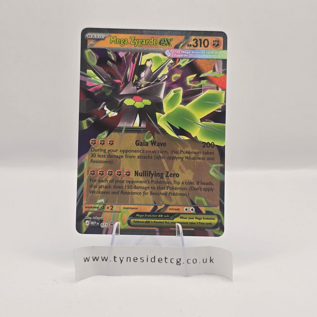 Mega Zygarde EX MEP071 – Promo (English Single)