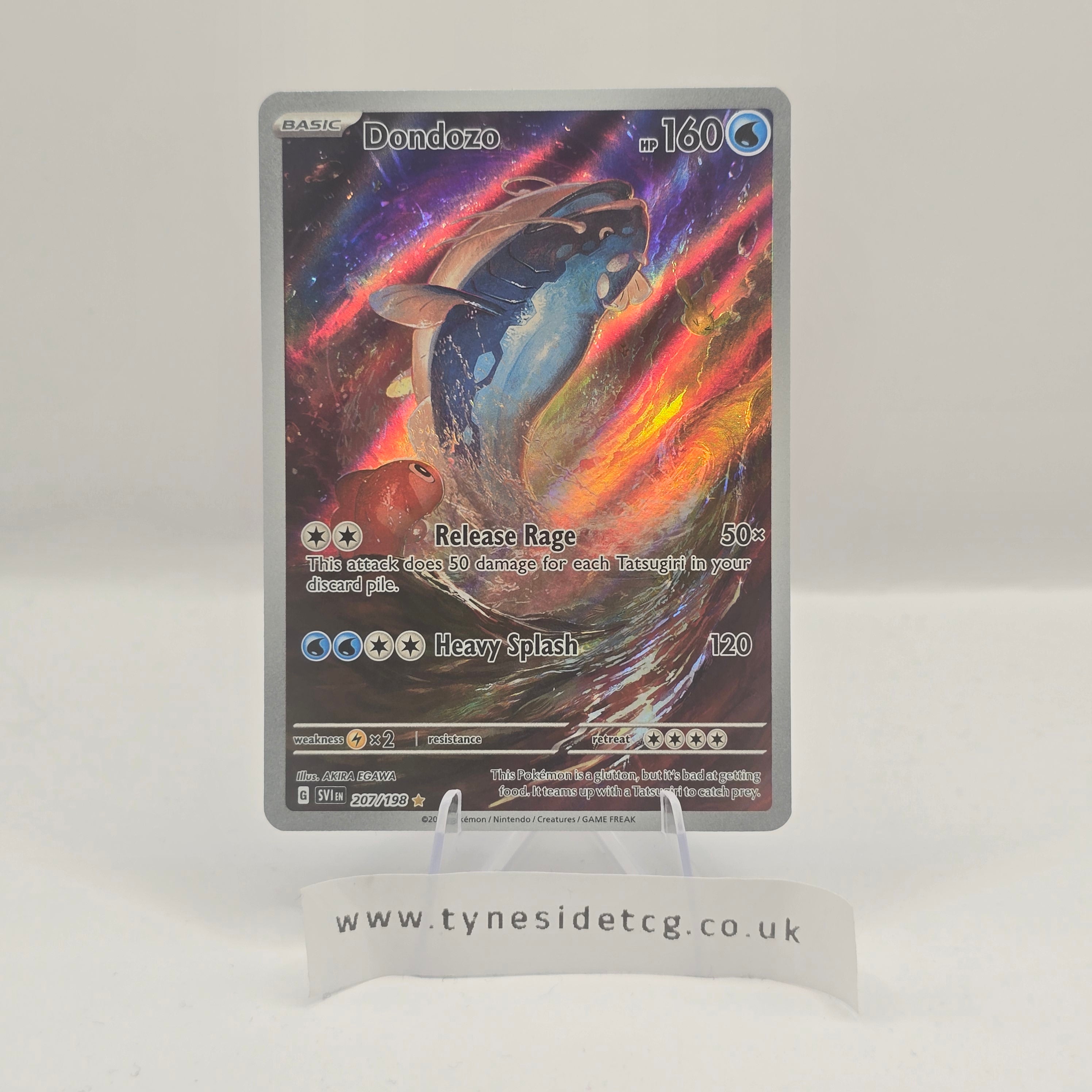 Dondozo 207/198 – Scarlet & Violet Base (English Single)