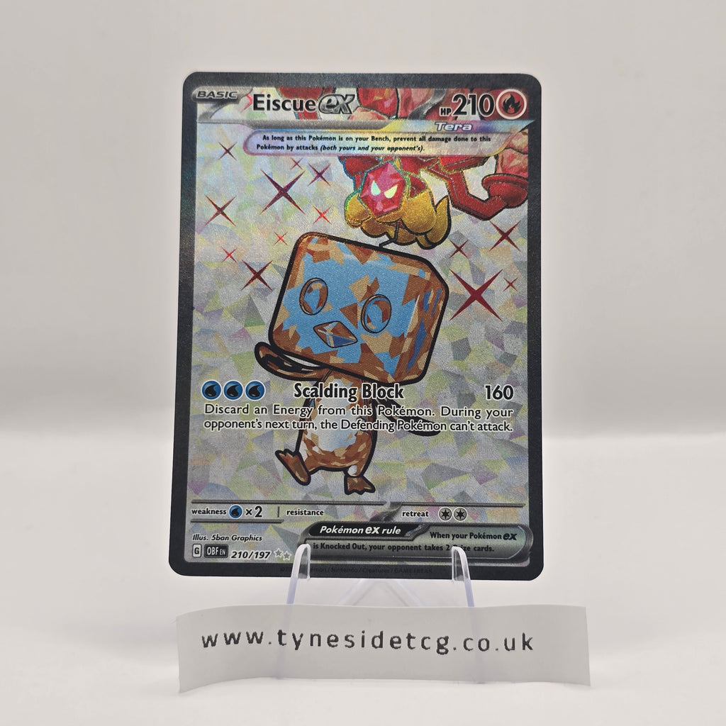 Eiscue EX 210/197 – Obsidian Flames (English Single)