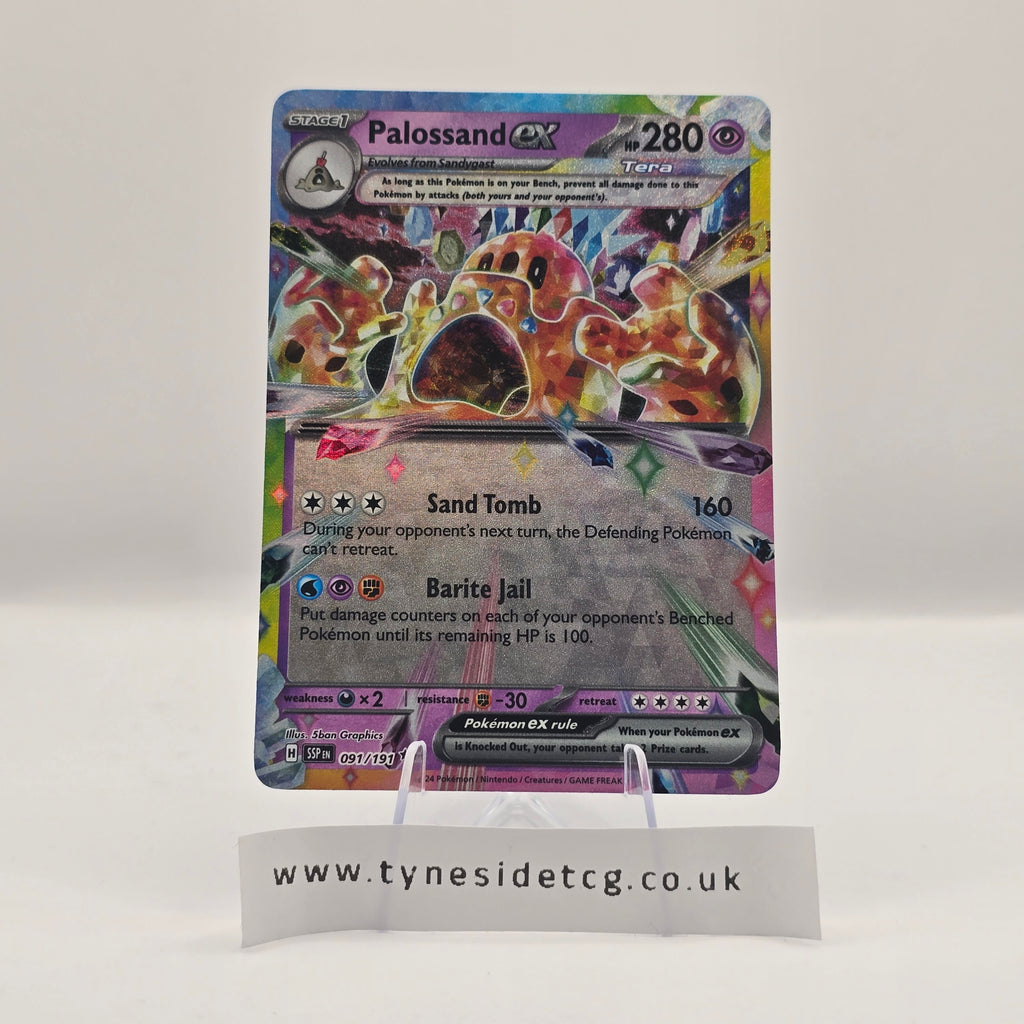 Palossand EX 091/191 – Surging Sparks (English Single)