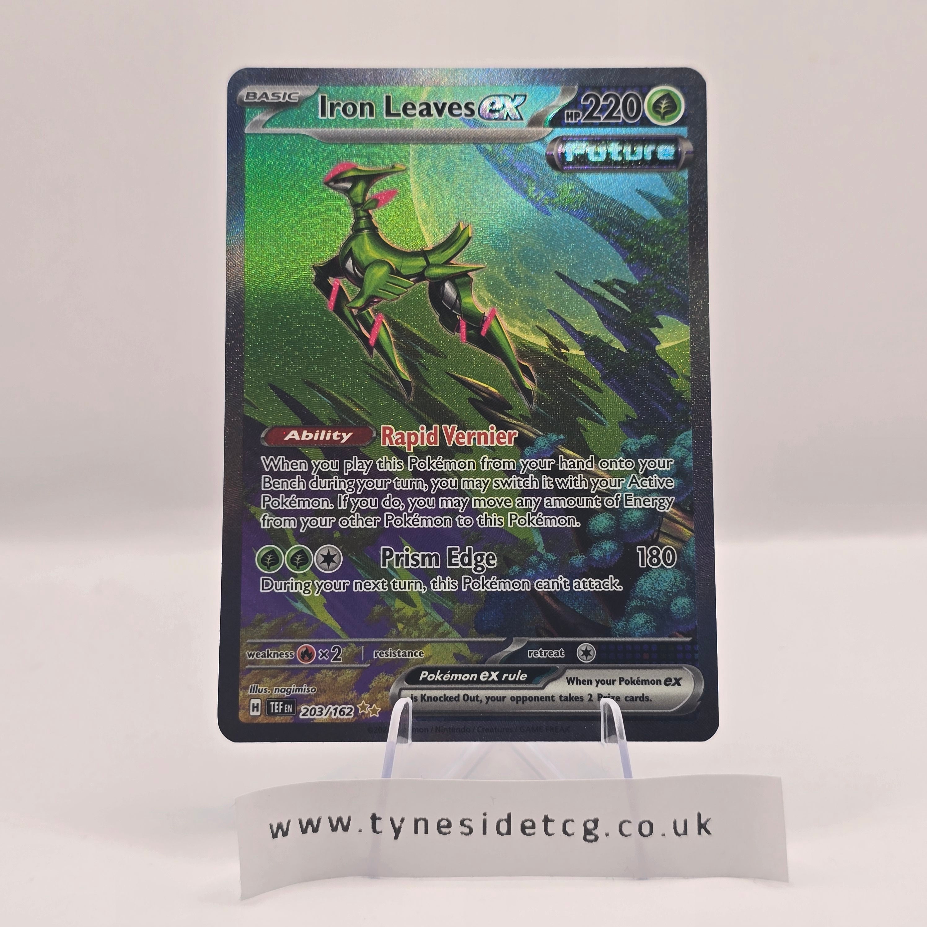 Iron Leaves EX 203/162 – Temporal Forces (English Single)