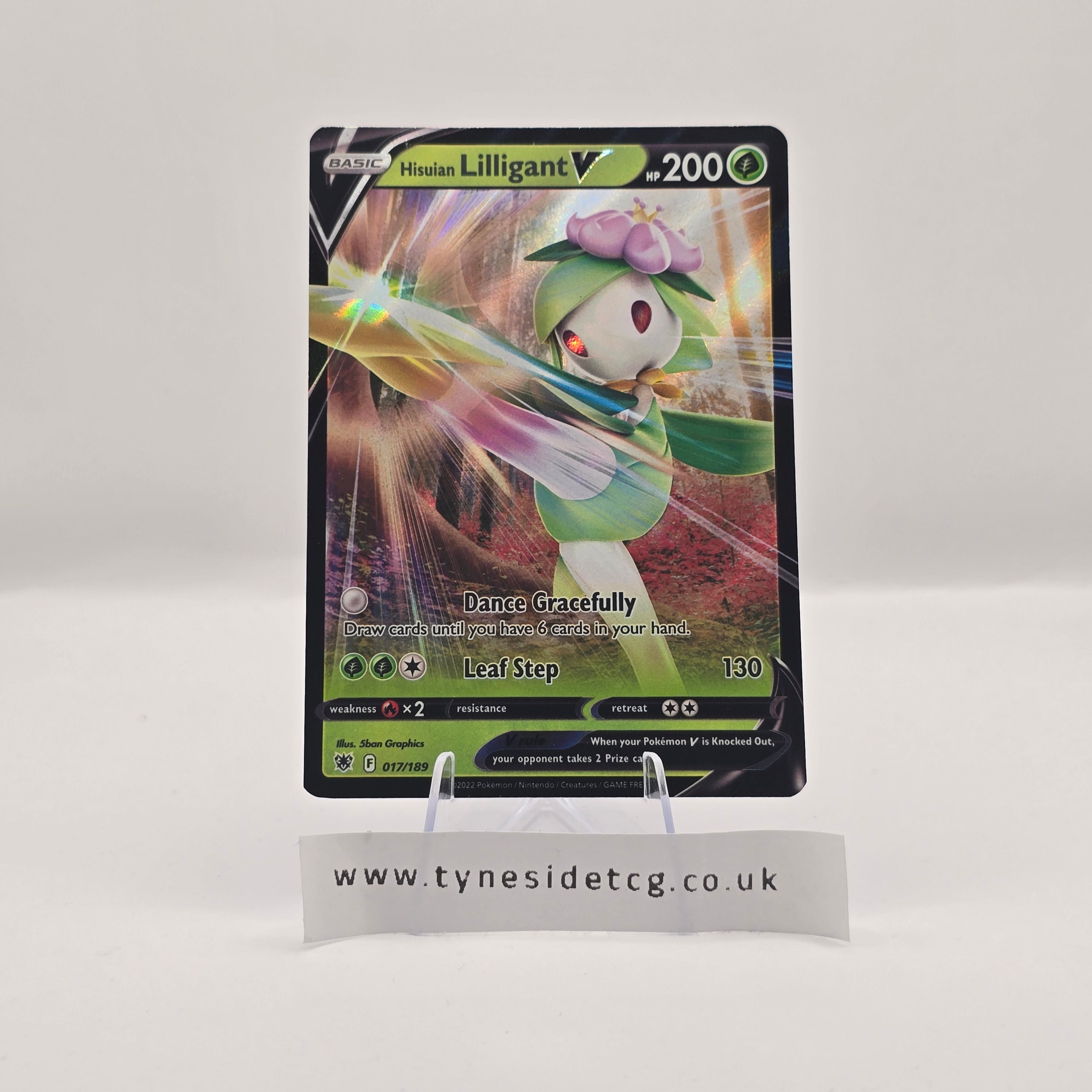 Hisuian Lilligant V 017/189 – Astral Radiance (English Single)