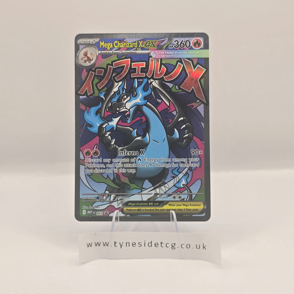 Charizard X EX MEP023 – Promo (English Single)