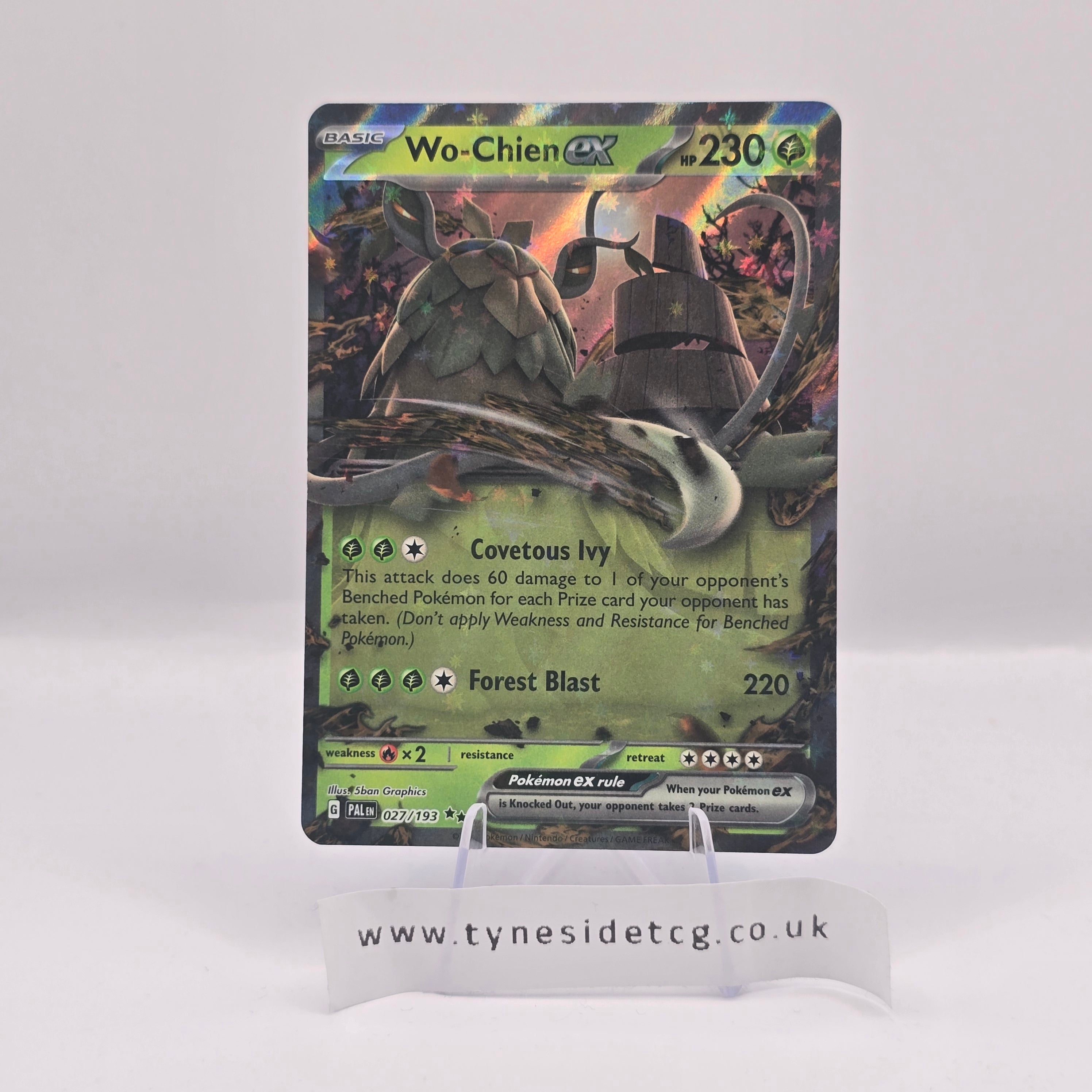 Wo-Chien EX 027/193 – Paldea Evolved (English Single)