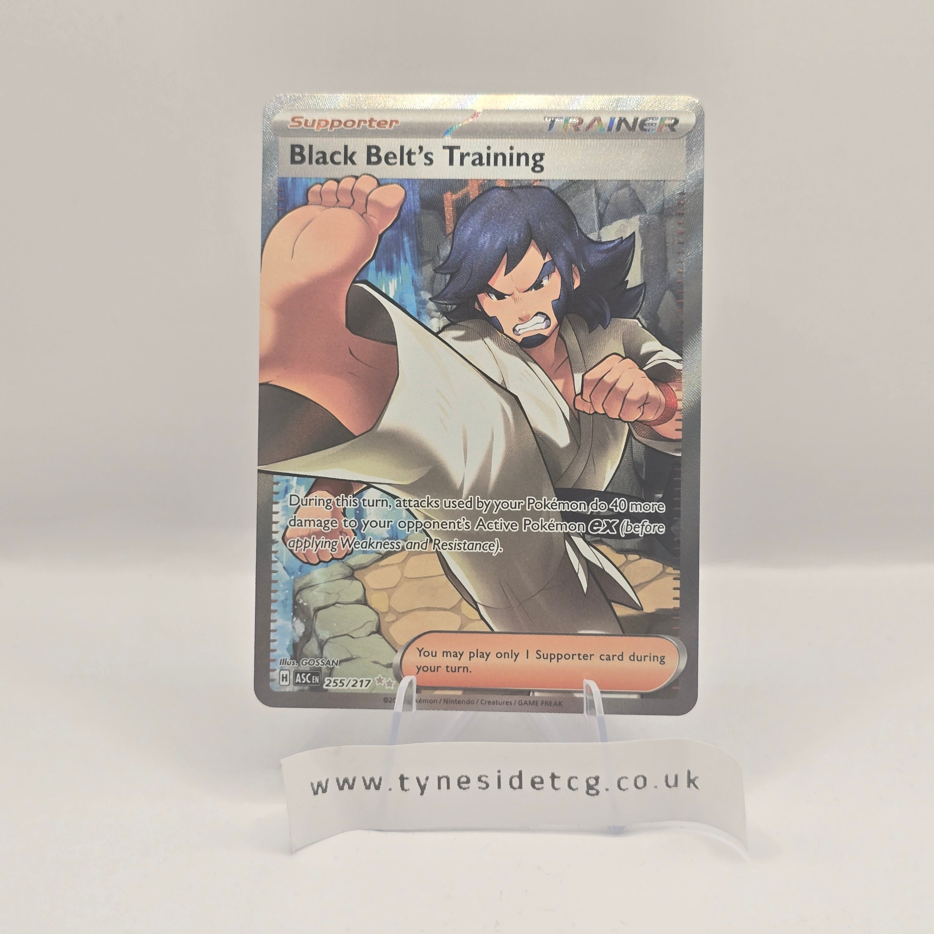 Black Belt's Training 255/217 – Ascended Heroes (English Single)
