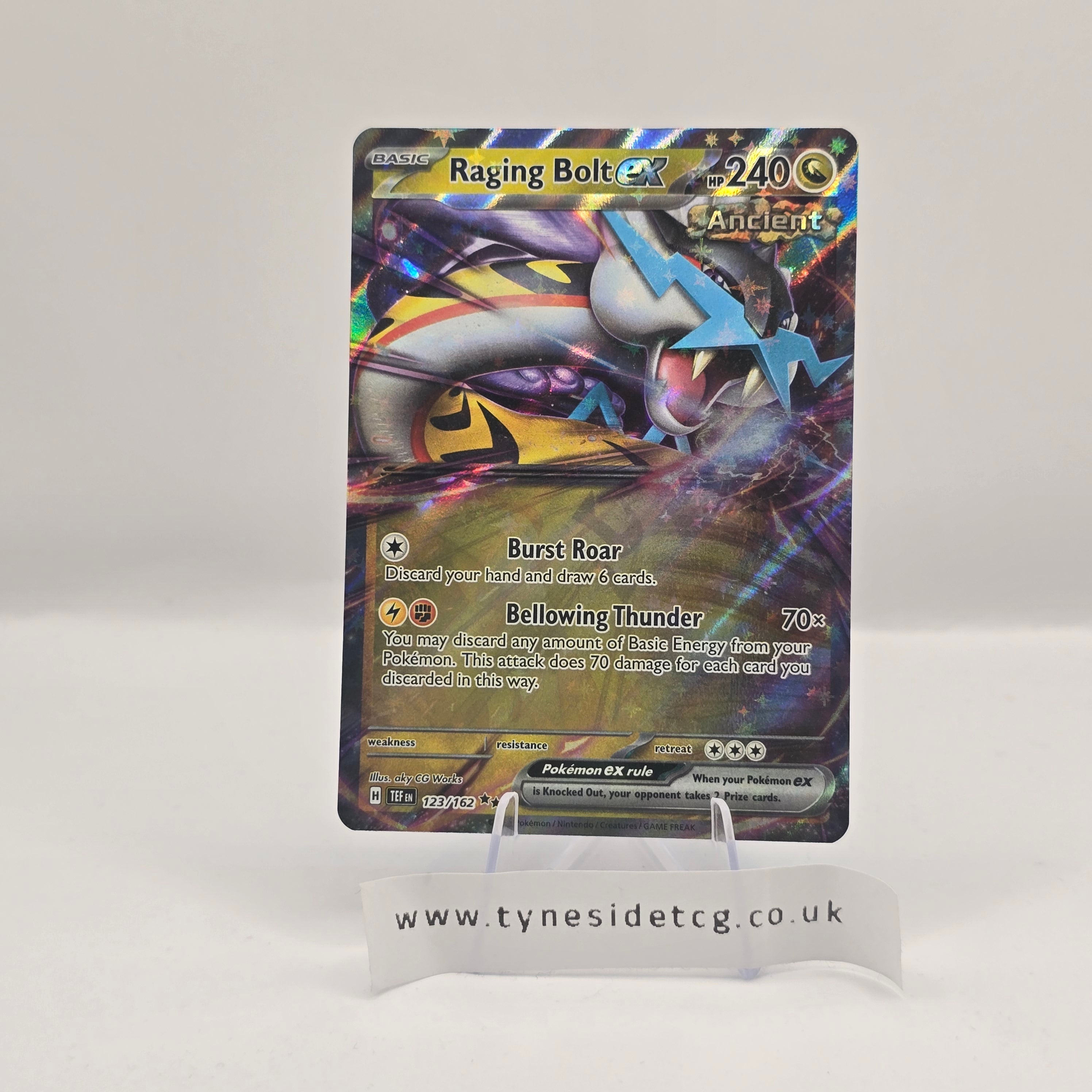 Raging Bolt EX 123/162 – Temporal Forces (English Single)