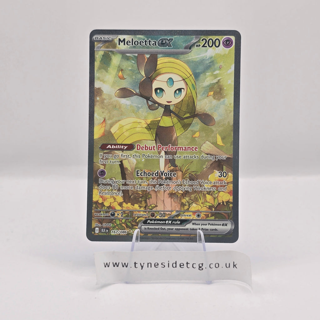 Meloetta ex 167/086 - Black Bolt (English Single)