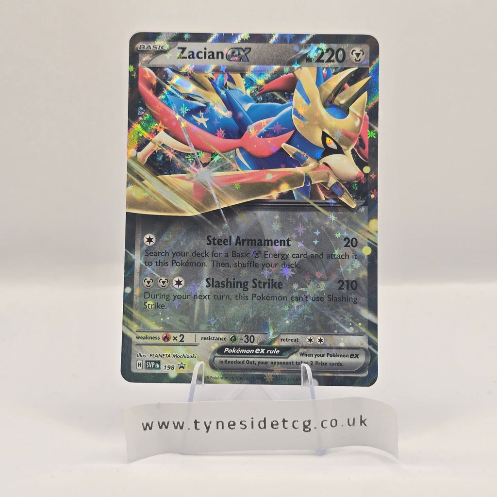 Zacian EX SVP198 – Scarlet & Violet Promo (English Single)