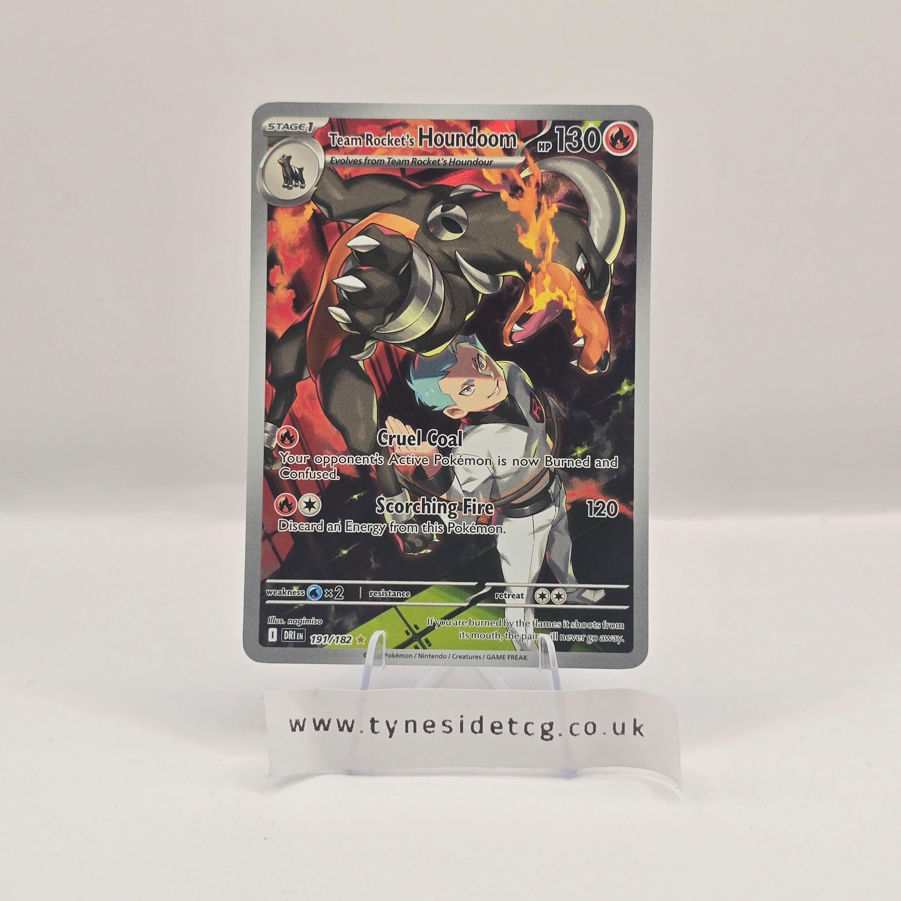 Team Rocket's Houndoom 191/182 - Destined Rivals (English Single)