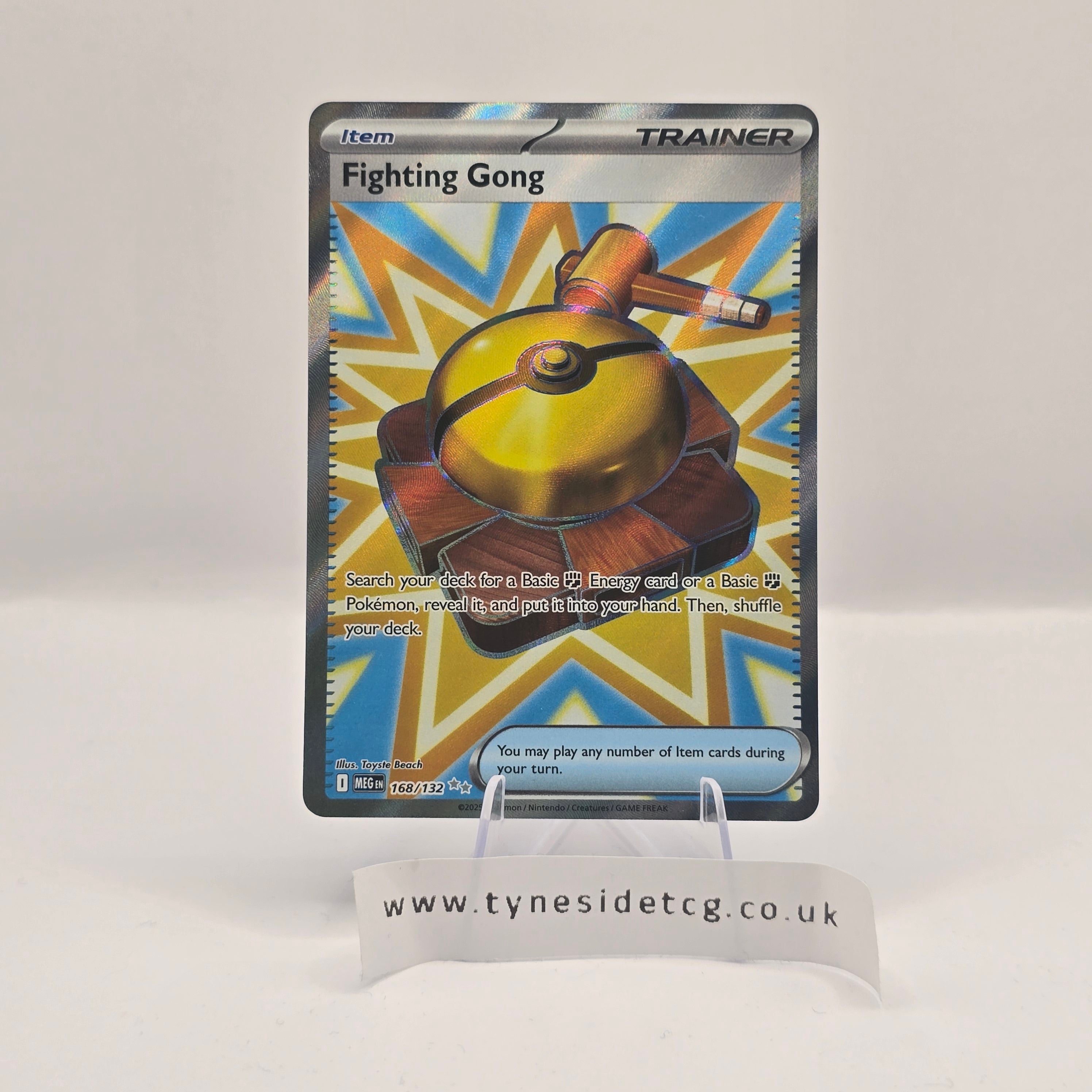 Fighting Gong 168/132 – Mega Evolution (English Single)