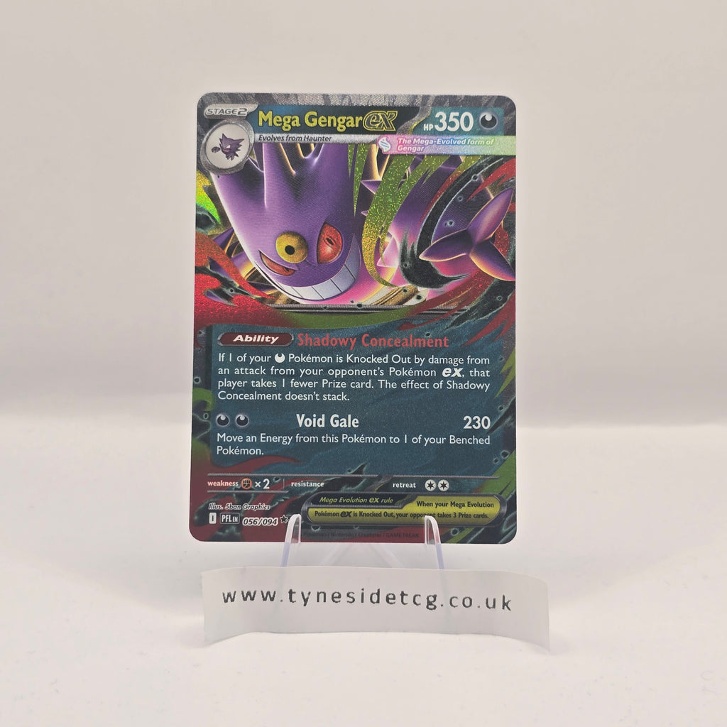 Mega Gengar EX 056/094 – Phantasmal Flames (English Single)