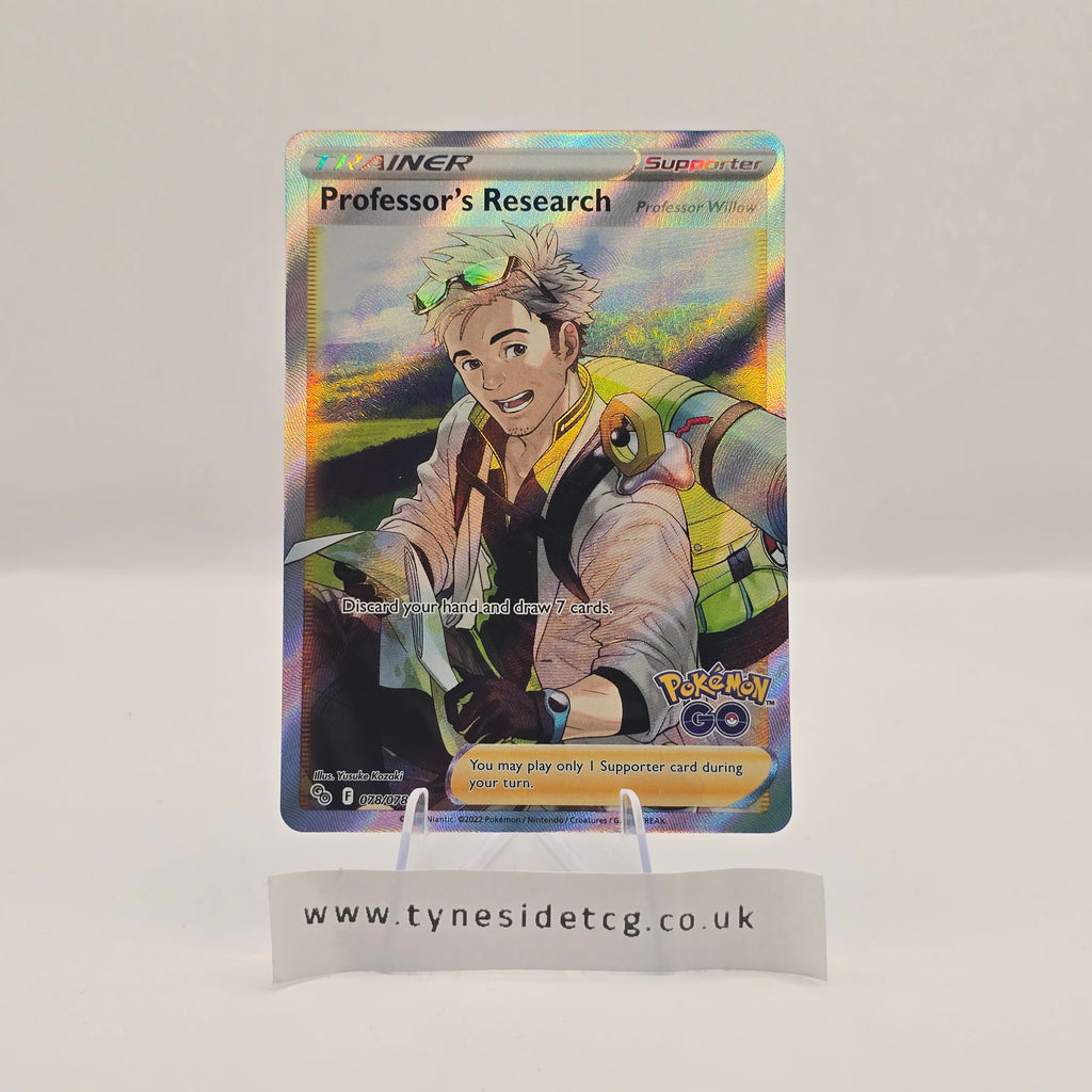Professor’s Research 028/078 – Pokémon GO (English Single)