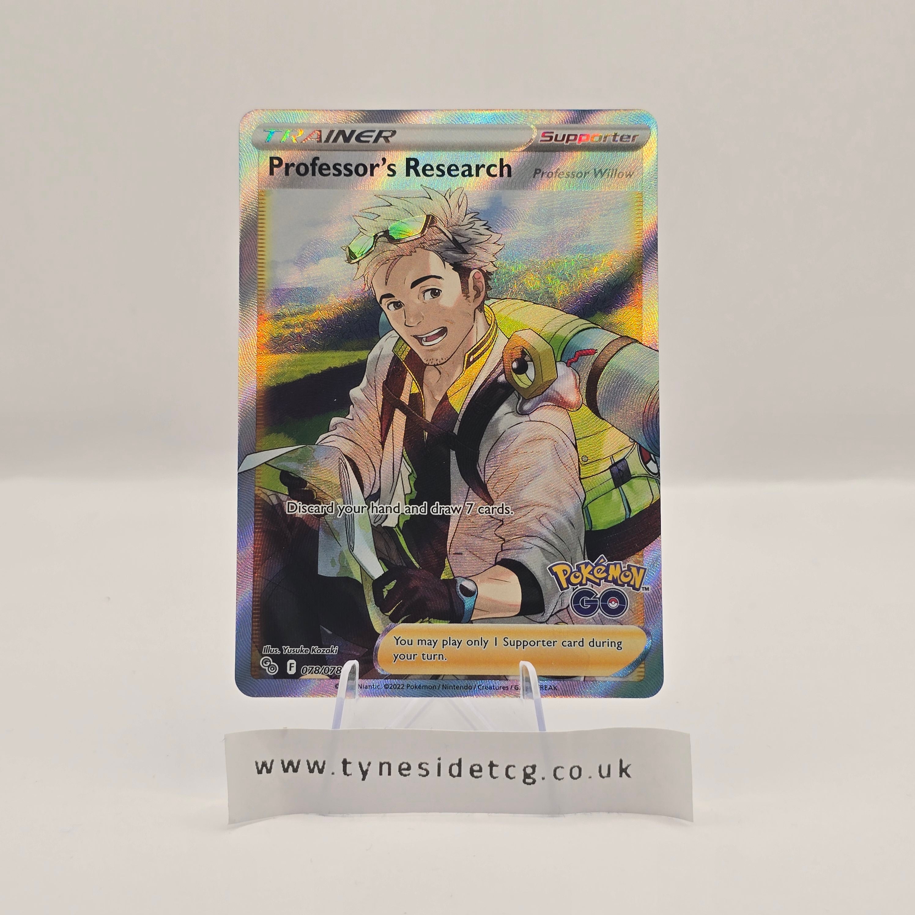 Professor’s Research 028/078 – Pokémon GO (English Single)