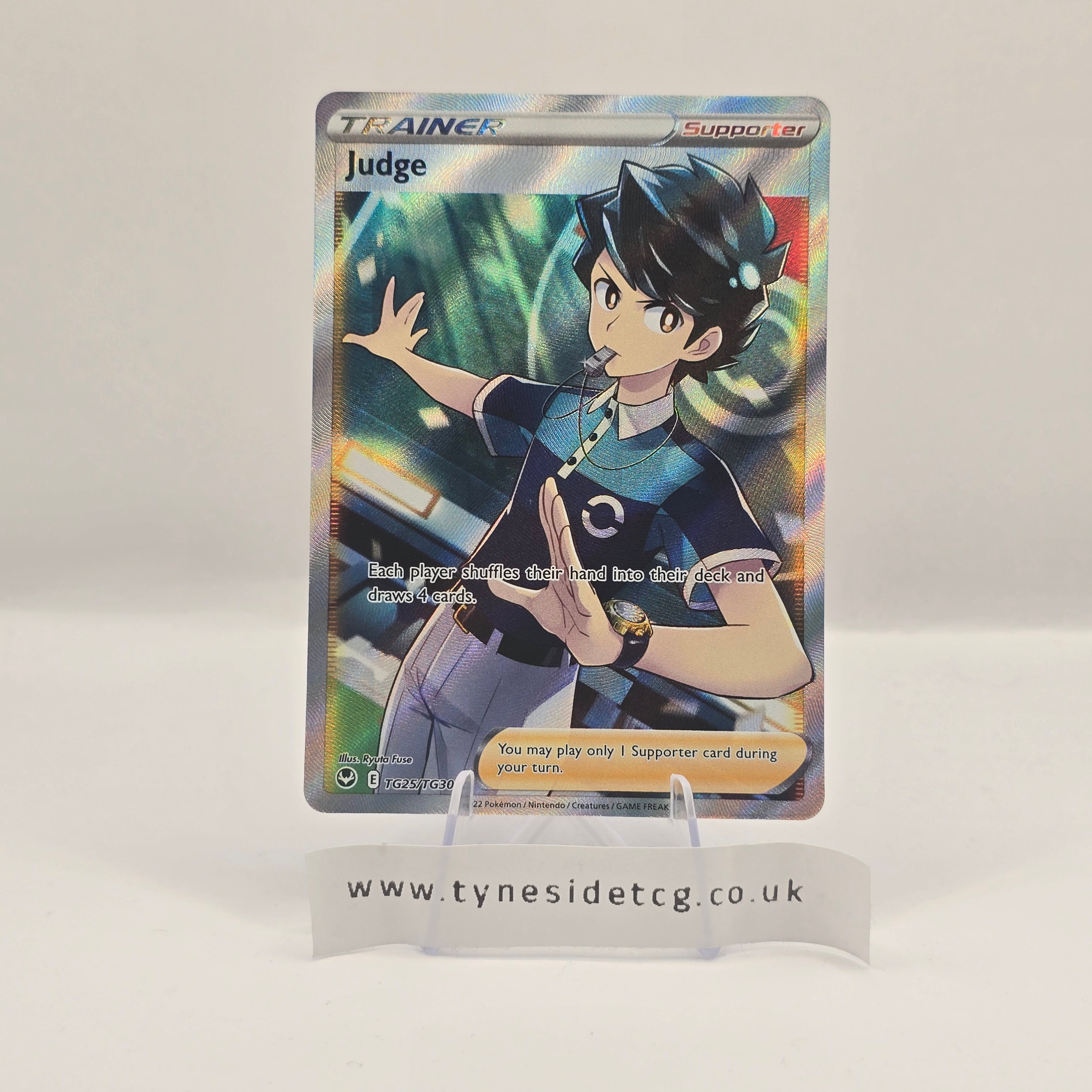 Judge TG25/TG30 - Silver Tempest (English Pokemon TCG Single)