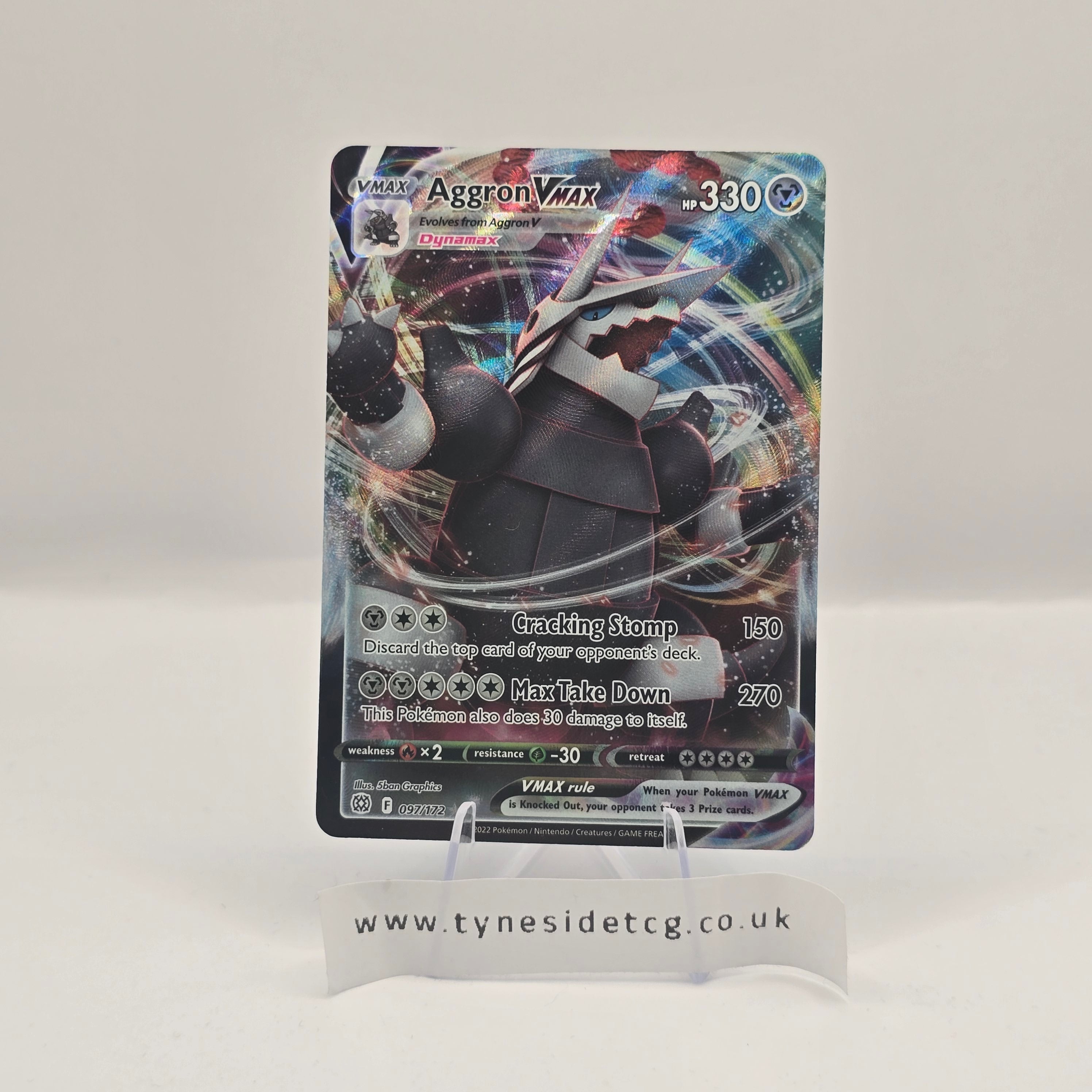 Aggron VMAX 097/172 – Brilliant Stars (English Single)