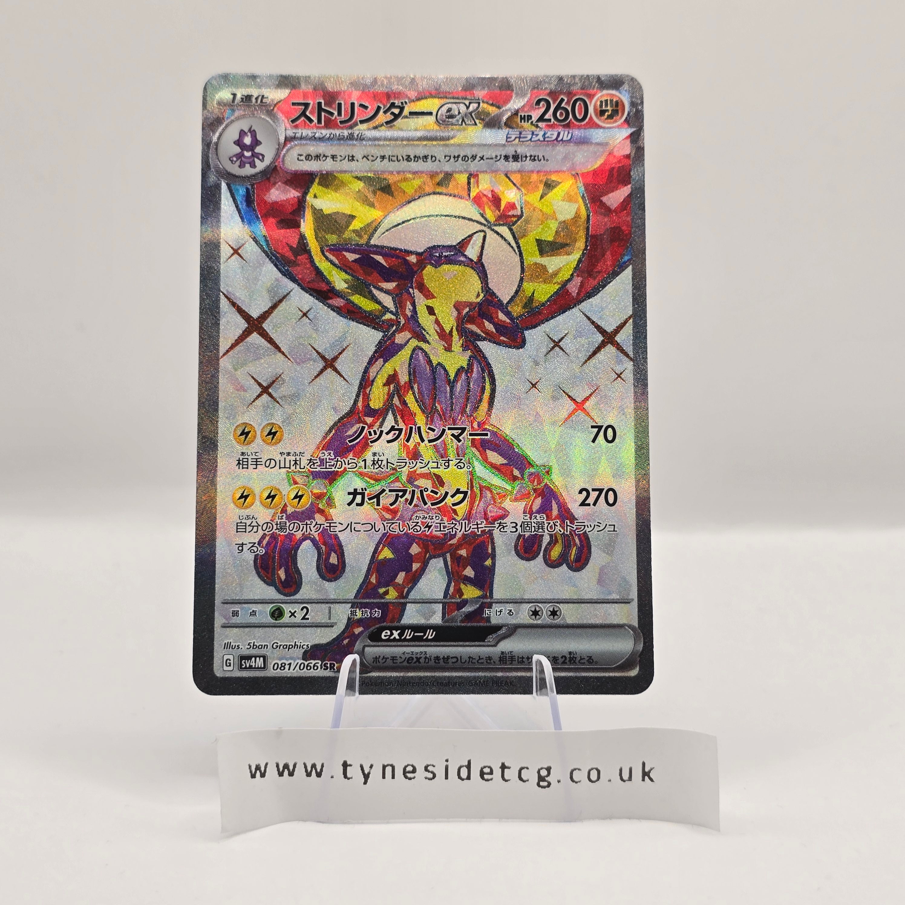 Toxtricity EX 081/066 – Future Flash (SV4M) (Japanese Single)