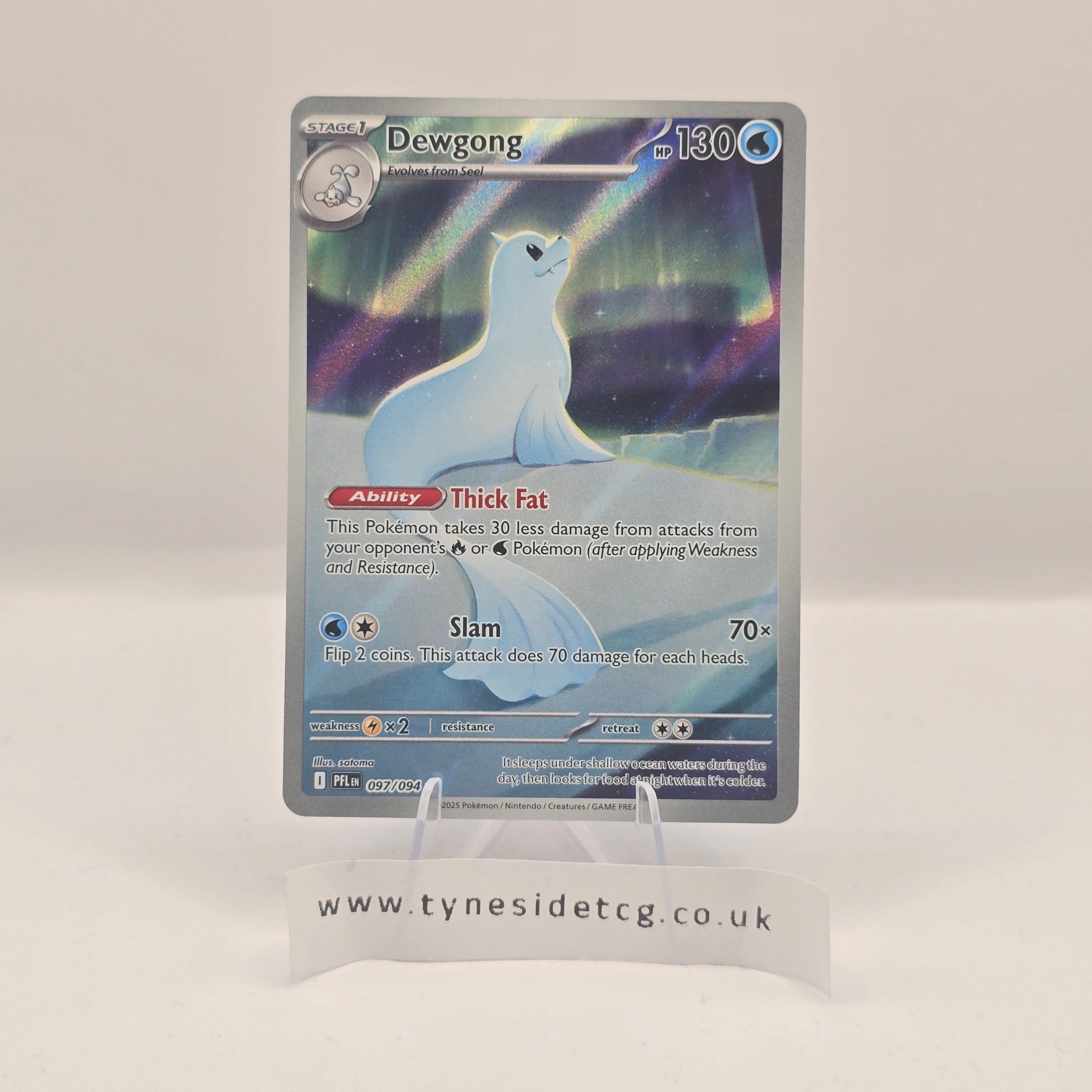 Dewgong 097/094 – Phantasmal Flames (English Single)